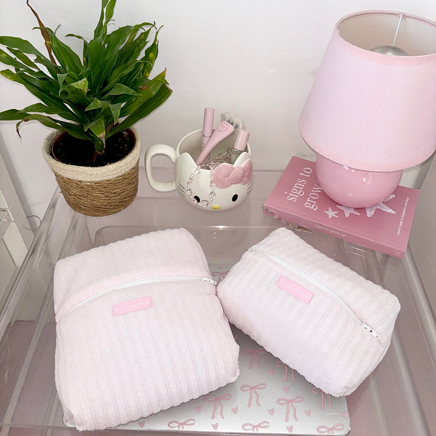 Pilate princess makeup bag set