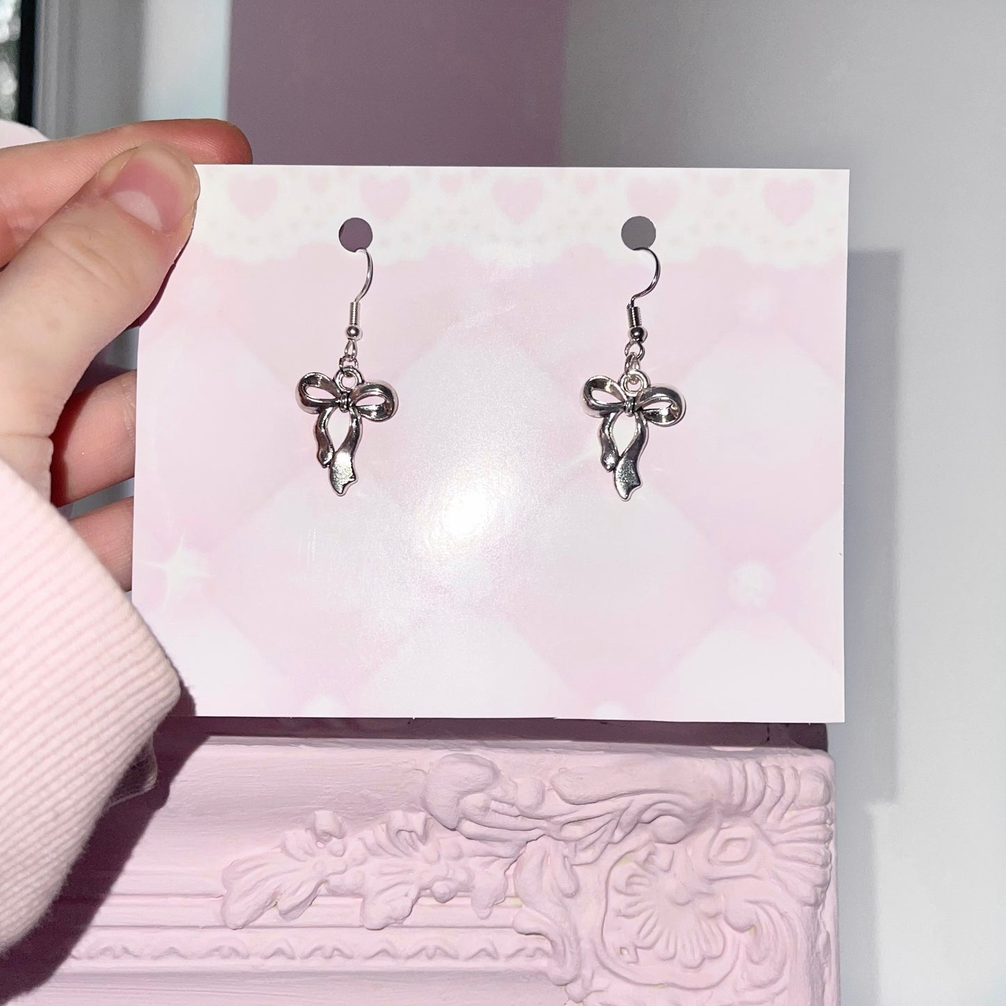 Bow earrings