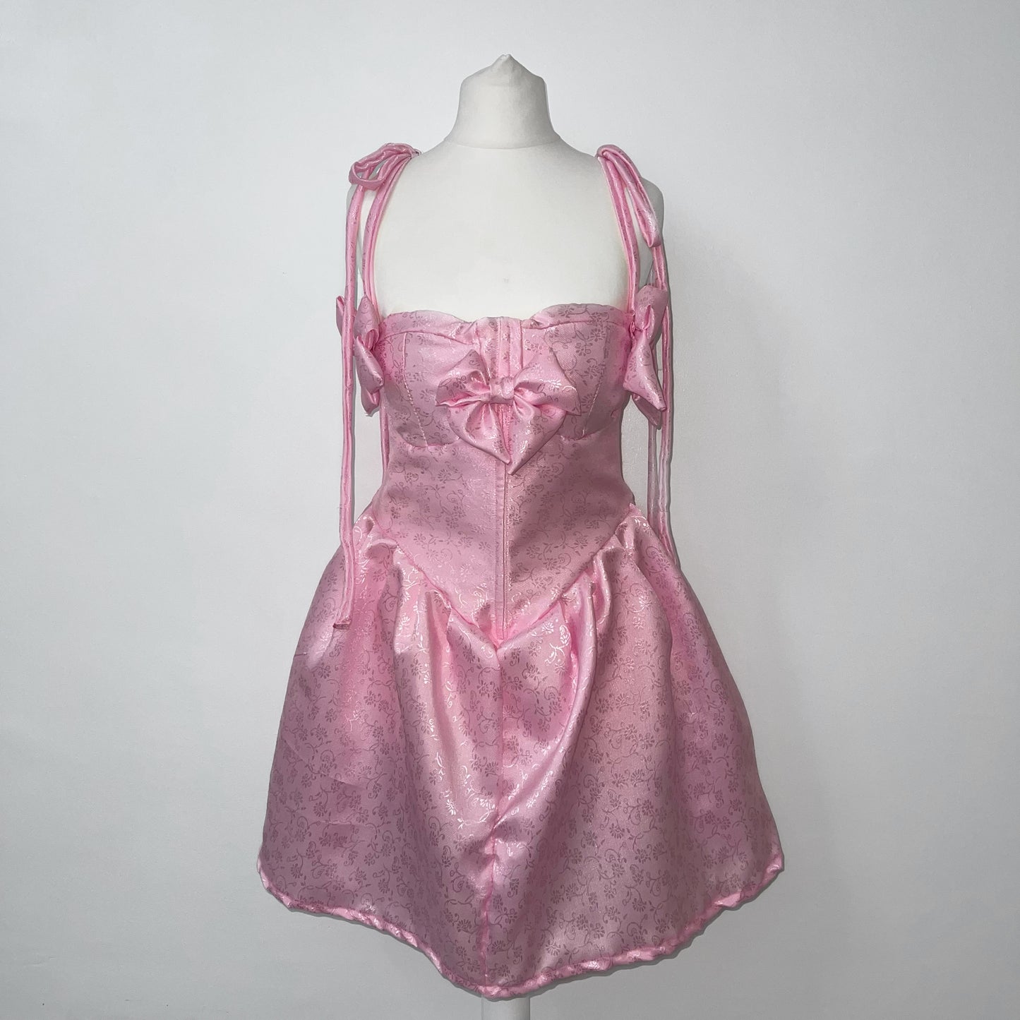 “Babydoll” pink dress